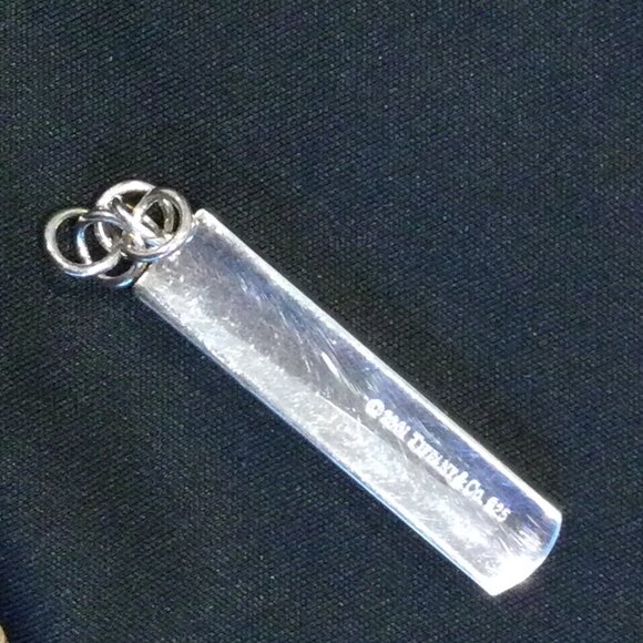 TIFFANY 1837 Bar 925 Silver _ Keychain - Picture 4 of 5